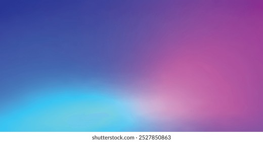 Abstract Color vector banner. Pastel gradient  pattern. Blurred light fuzz colorful gradient background. Vector soft horizontal backdrop