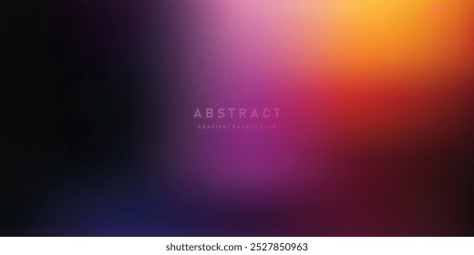 Anuncio Abstractas del Vector del color. Patrón de degradado pastel. Fondo de gradiente colorido de fuzz de luz borrosa. Vector suave telón de fondo Horizontal