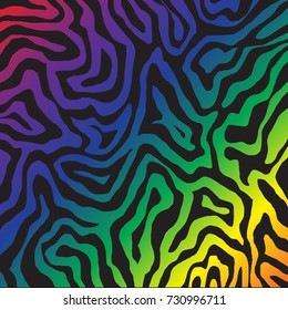 abstract color vector drawn