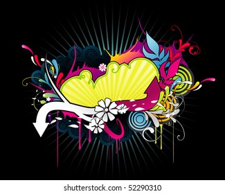 abstract color vector illustration