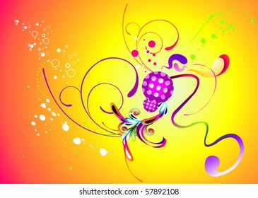 abstract color vector illustration
