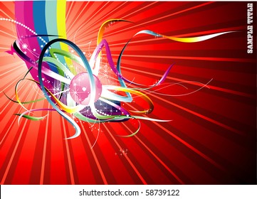 abstract color vector illustration