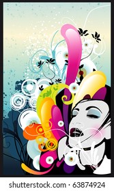 abstract color vector illustration