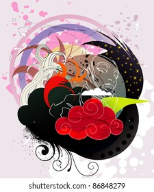 abstract color vector illustration