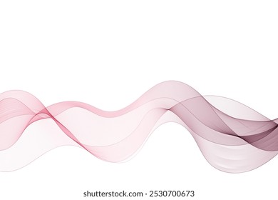 Abstract color vetor wave. modelo para publicidade