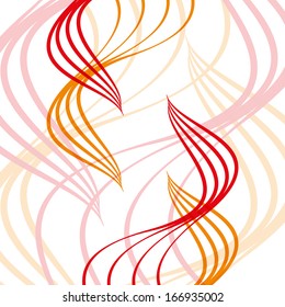 Abstract color wave background, design element