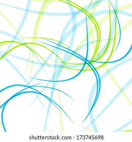 Abstract color wave background, design element