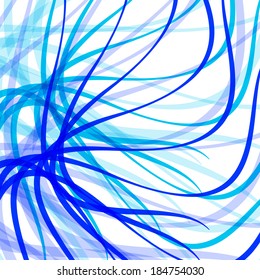 Abstract color wave background, design element