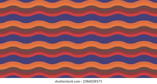 fondo de onda de color abstracto con líneas diseñadas para la plantilla de portada, fondo abstracto. ilustración vectorial