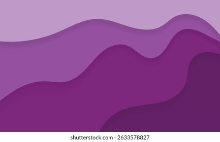 Abstract color wave background simple