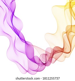 Abstract color wave. Design element. Business presentation layout