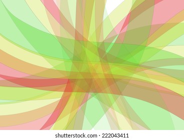 Abstract color wave design element.Vector  illustration
