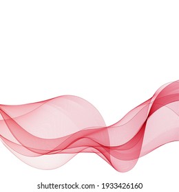 abstract color wave flow design element