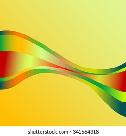 Abstract color wave. Template background. Graphic design title cover. Brochure flayer vector