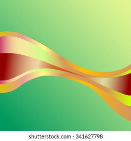 Abstract color wave. Template background. Graphic design cover. Brochure flayer vector