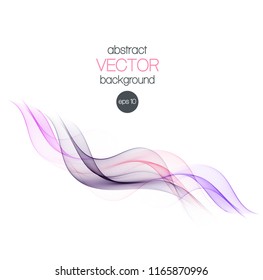 Abstract color waves