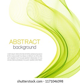 Abstract color waves