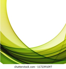 Abstract color waves