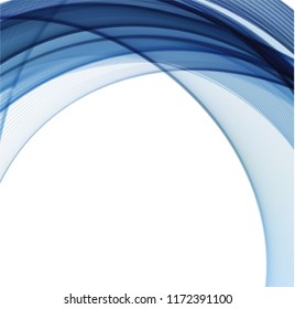 Abstract color waves