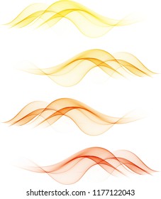 Abstract color waves