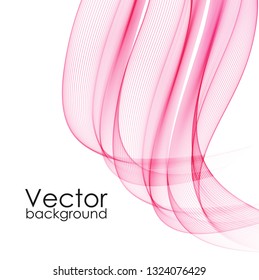 Abstract color waves