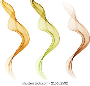 Abstract color waves