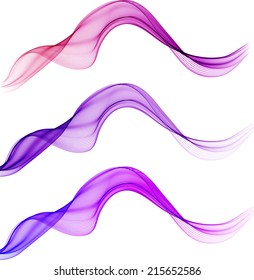 Abstract color waves