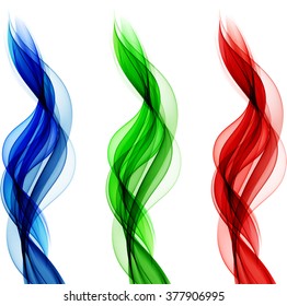 Abstract color waves