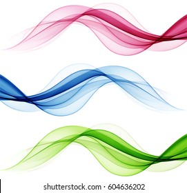 Abstract color waves