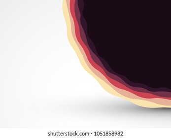 abstract color waves background