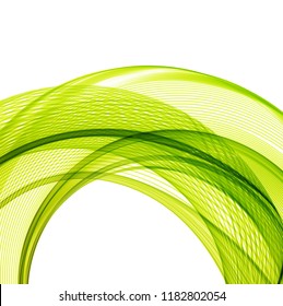 Abstract color wavy background