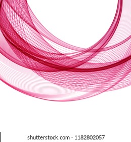 Abstract color wavy background