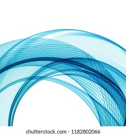 Abstract color wavy background
