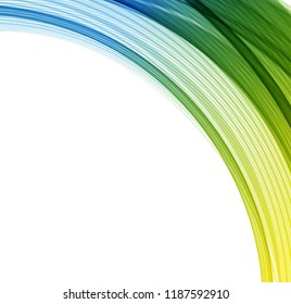 Abstract color wavy background