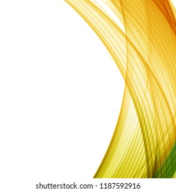 Abstract color wavy background