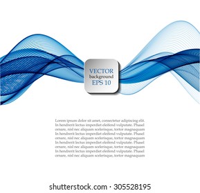 Abstract color wavy background