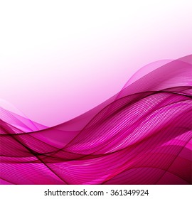 Abstract color wavy background