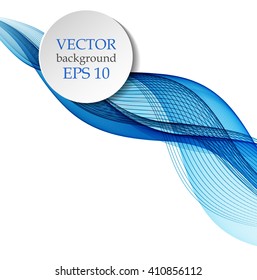 Abstract color wavy background