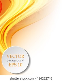 Abstract color wavy background
