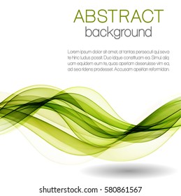 Abstract color wavy background