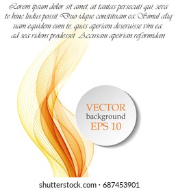Abstract color wavy background