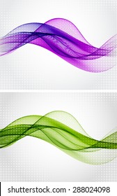 Abstract color wavy backgrounds