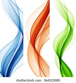 Abstract color wavy backgrounds