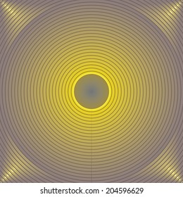Abstract color wheel design background vector