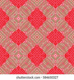 Abstract color xylography background. The protective layer for banknotes, diplomas and certificates. Vector illustration
