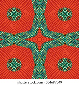 Abstract color xylography background. The protective layer for banknotes, diplomas and certificates. Vector illustration