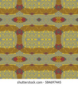 Abstract color xylography background. The protective layer for banknotes, diplomas and certificates. Vector illustration