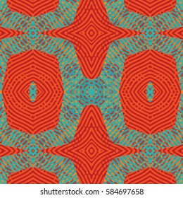 Abstract color xylography background. The protective layer for banknotes, diplomas and certificates. Vector illustration