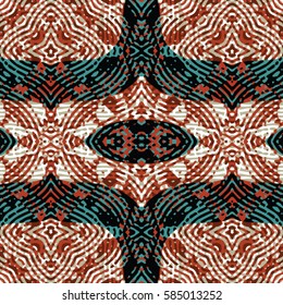 Abstract color xylography background. The protective layer for banknotes, diplomas and certificates. Vector illustration