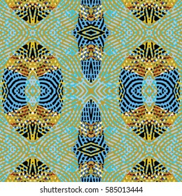 Abstract color xylography background. The protective layer for banknotes, diplomas and certificates. Vector illustration